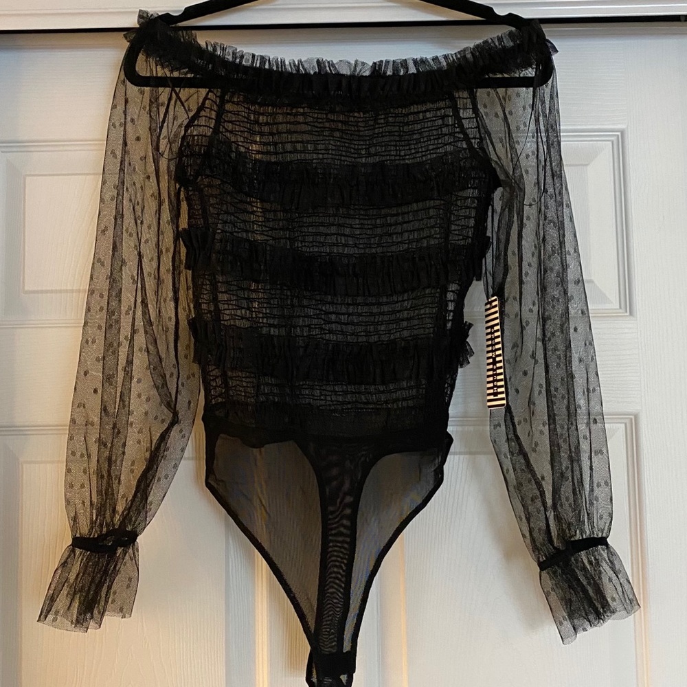 Sheer bodysuit! Perfect for date night ❤️